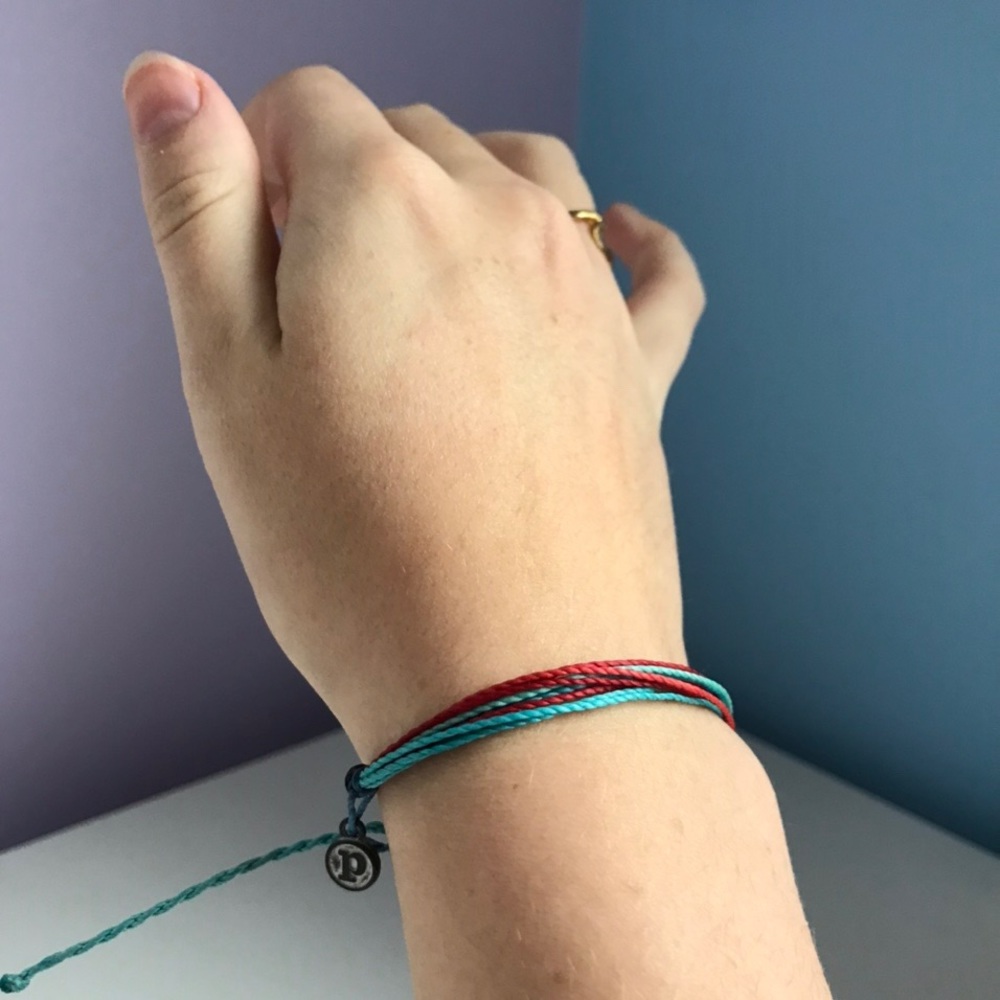 Pura Vida Multicolored String Bracelet